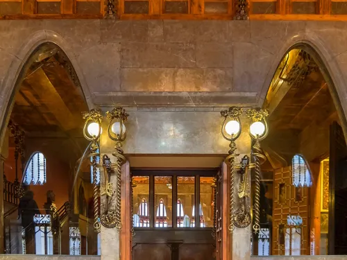 Palau Güell architecture detail
