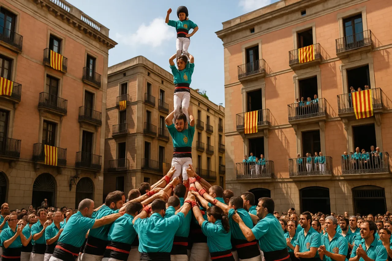Barcelona castellers